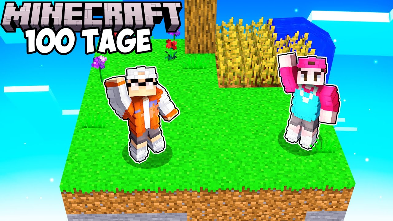 100 Tage ONE CHUNK CHALLENGE mit iCrimax - Minecraft