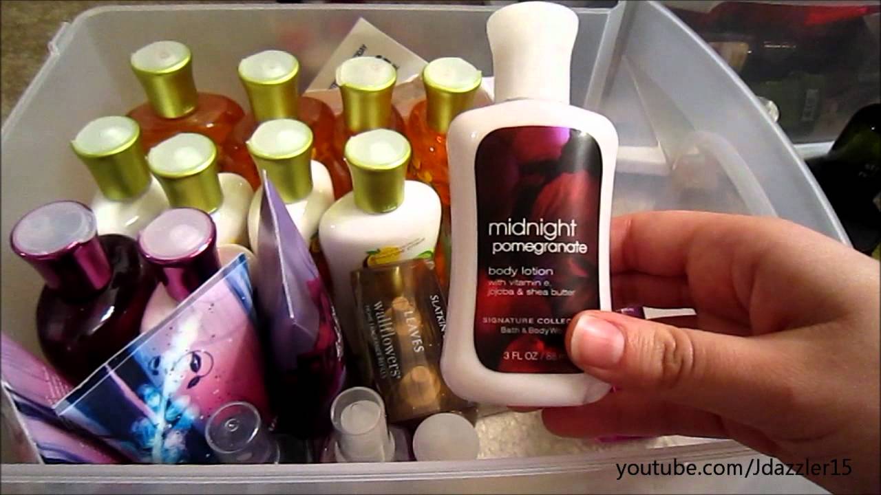 Bath & Body Works Collection & Storage