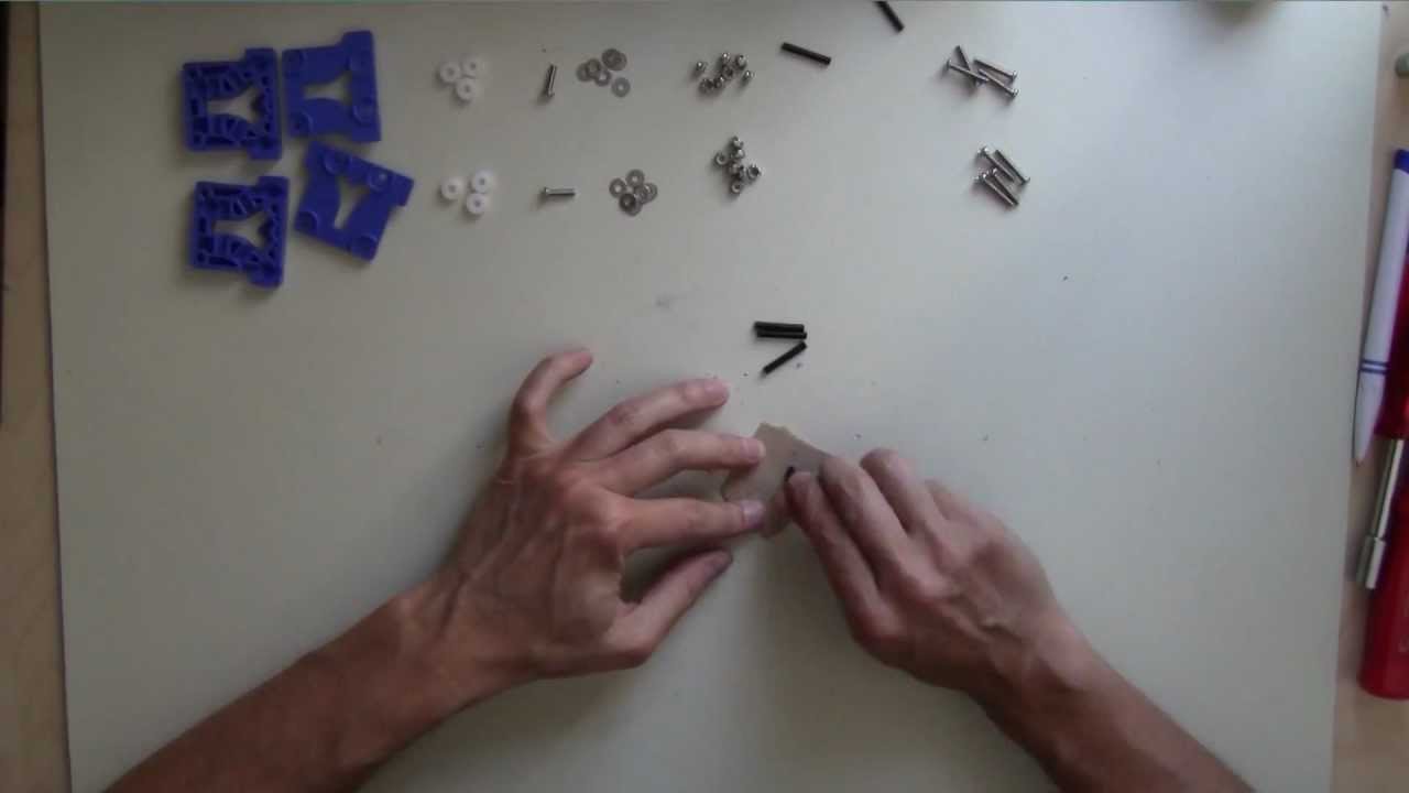 Part 6: Triple bearing subassembly