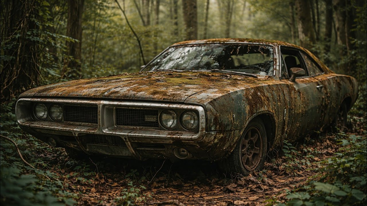 ASMR Restoration 😱 Abandoned 1970 Dodge Charger Found Rusting in Jungle | Full Rebuild