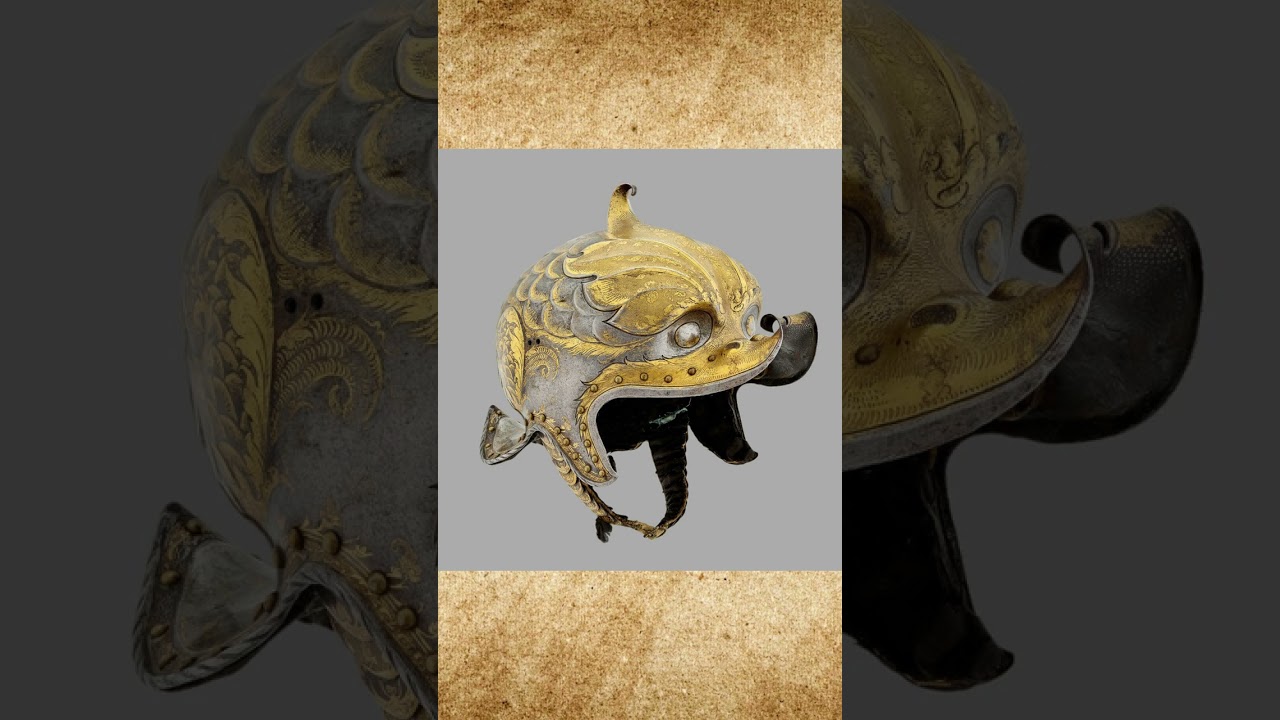 Церемониальный Бургиньот императора Карла V, Аугсбург, ок. 1530 г. #история #средневековье