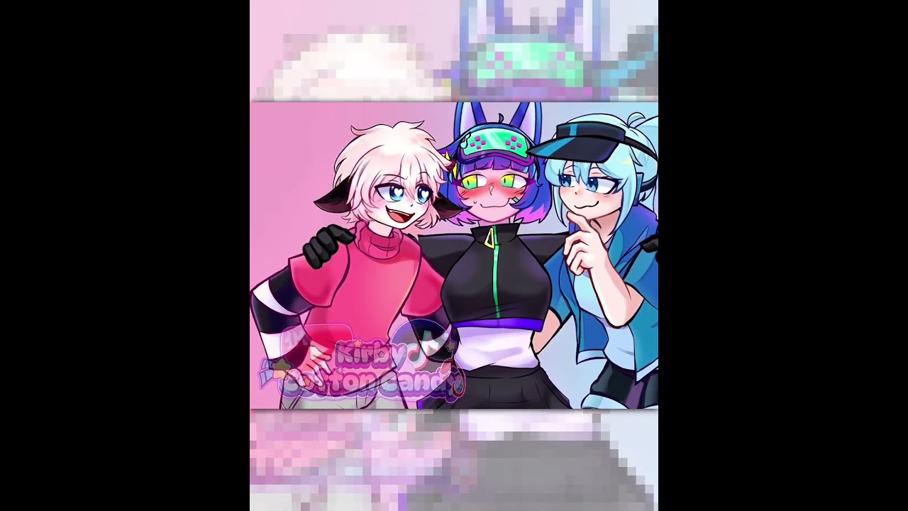 3 Way kiss // Animation Gacha meme // #trend #animationmeme #alightmoation #gachaclub