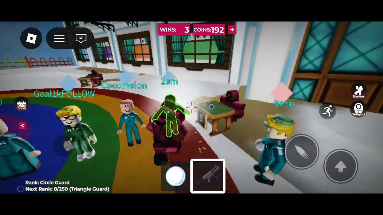 Playing Squid Game x and i was the guard