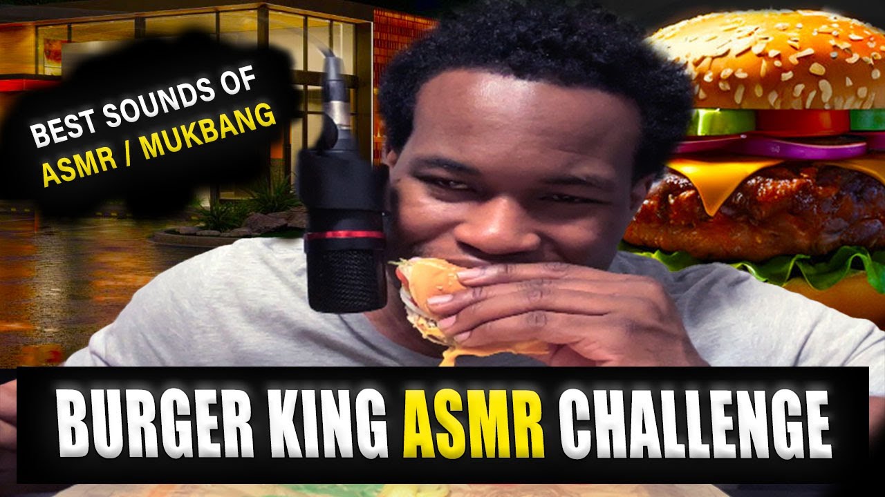 WARNING: This Burger King WHOPPER is SO JUICY You NEED NAPKINS! (ASMR MUKBANG)