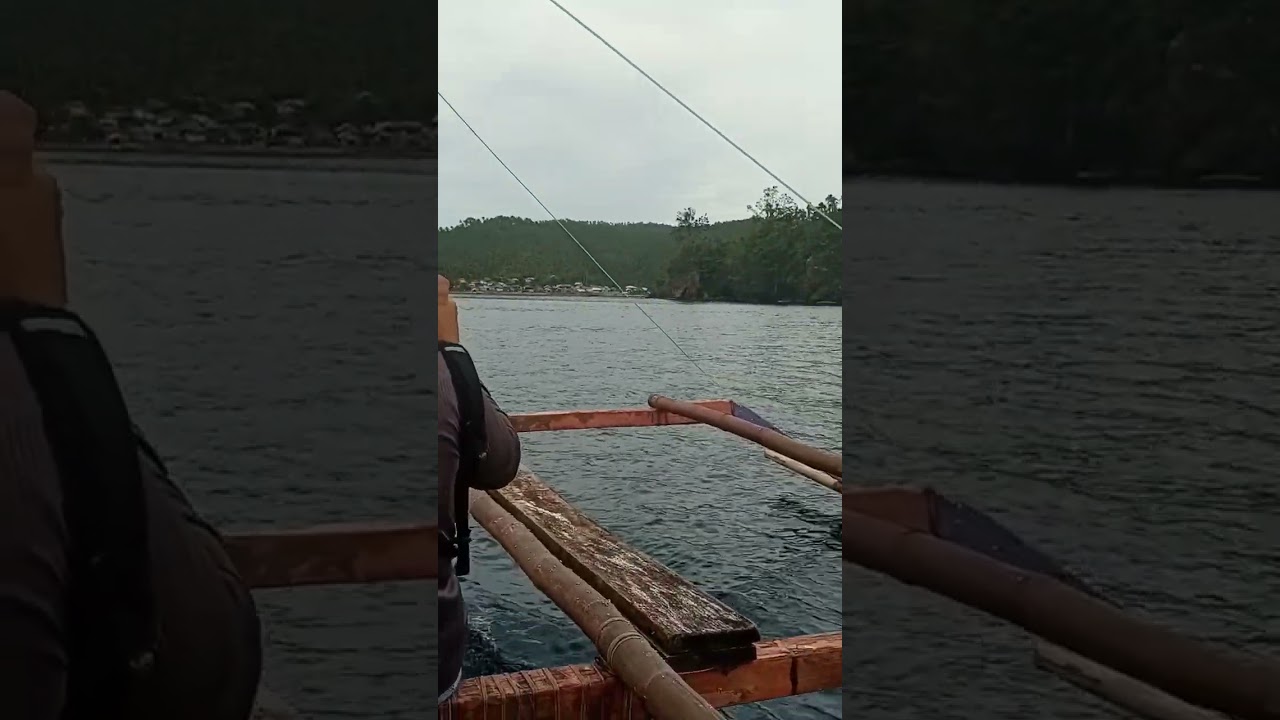 Mga palangga malapit na tayo sa island 🏝 ng capul! 