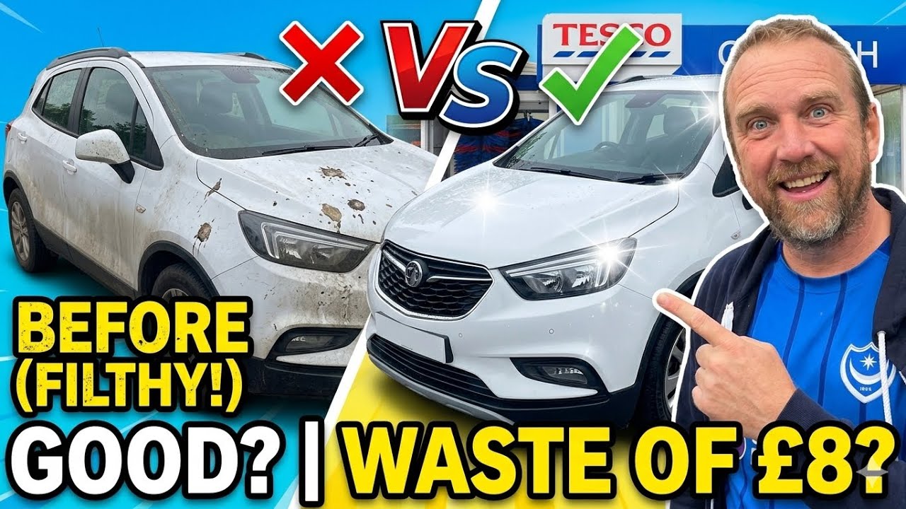 Автомойка Tesco | Есть ли от нее толк?