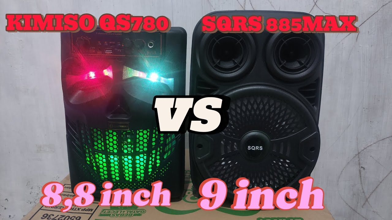 KIMISO QS 780 VS SQRS 885 MAX,, SIAPA YANG LEBIH BAGUS?????