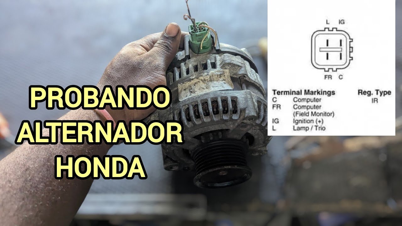 Cómo probar un alternador de Honda| Civic, Accord.
