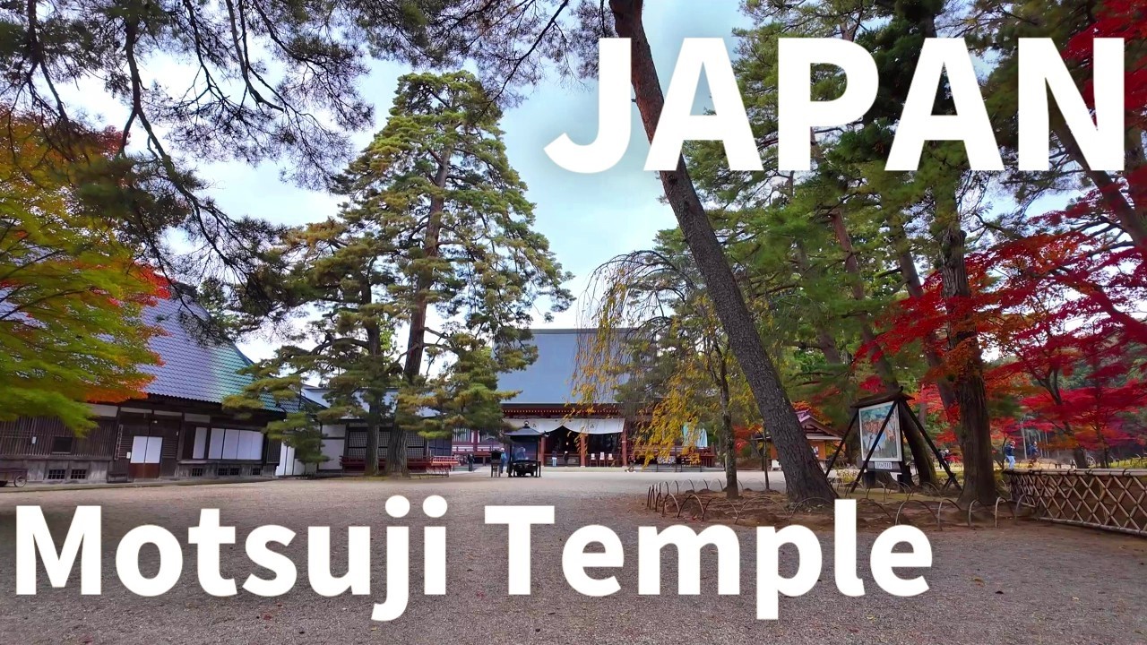 【Japan Countryside】 Motsuji Temple in Hiraizumi, a World Heritage Site.
