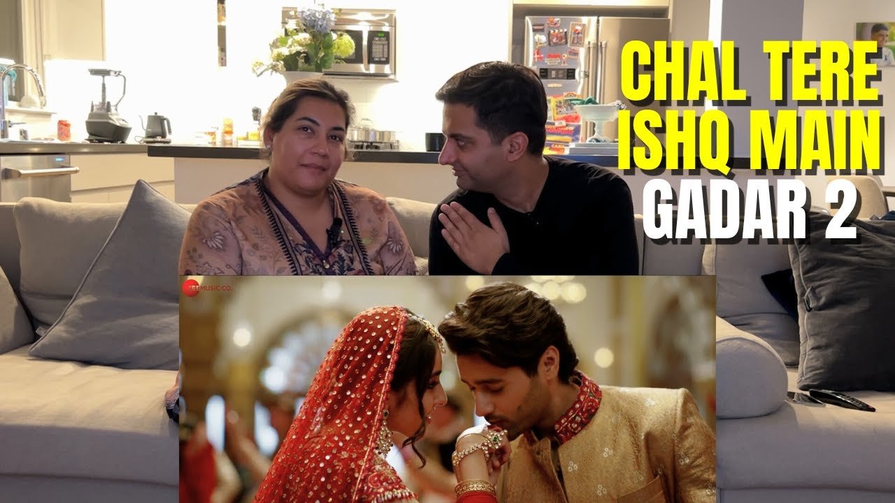 Chal Tere Ishq Mein (Female)- Gadar 2 | Reaction Video 