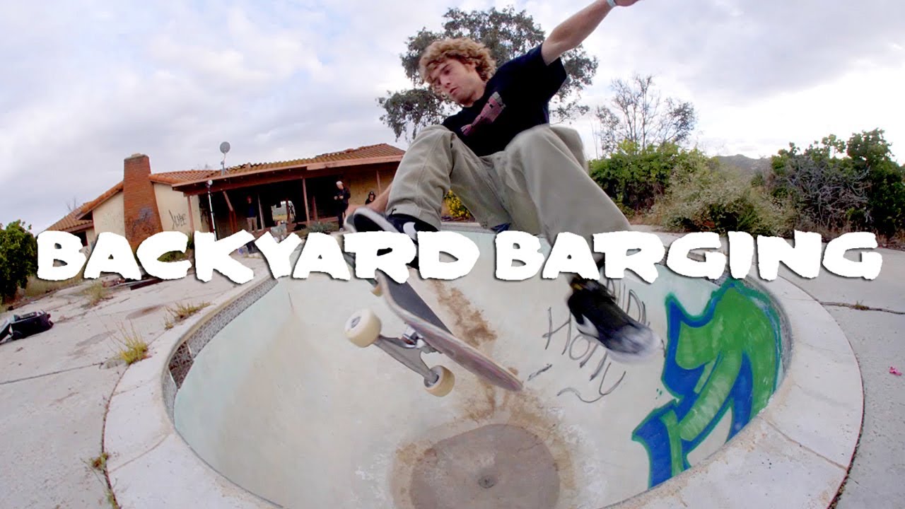 BACKYARD BARGING 1 | Tristan Rennie, CJ Collins, John Worthington, and Tanner Van Vark