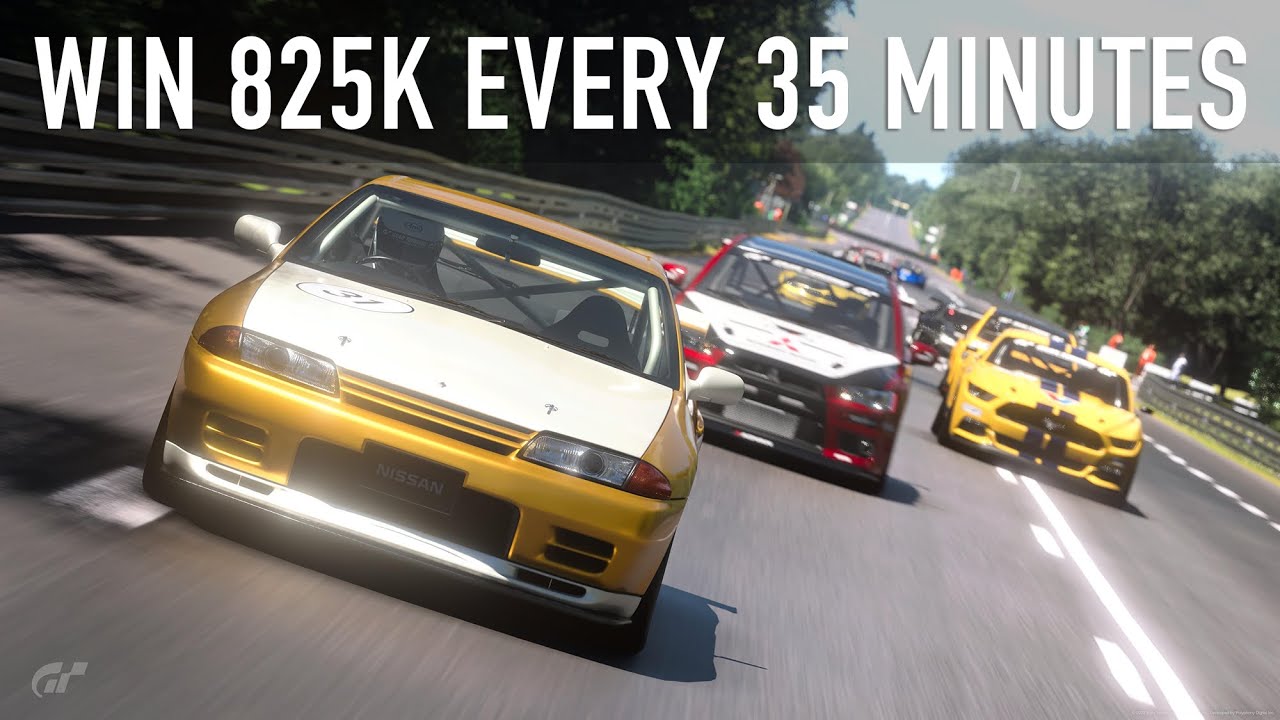 Win 825k credits every time at Le Mans