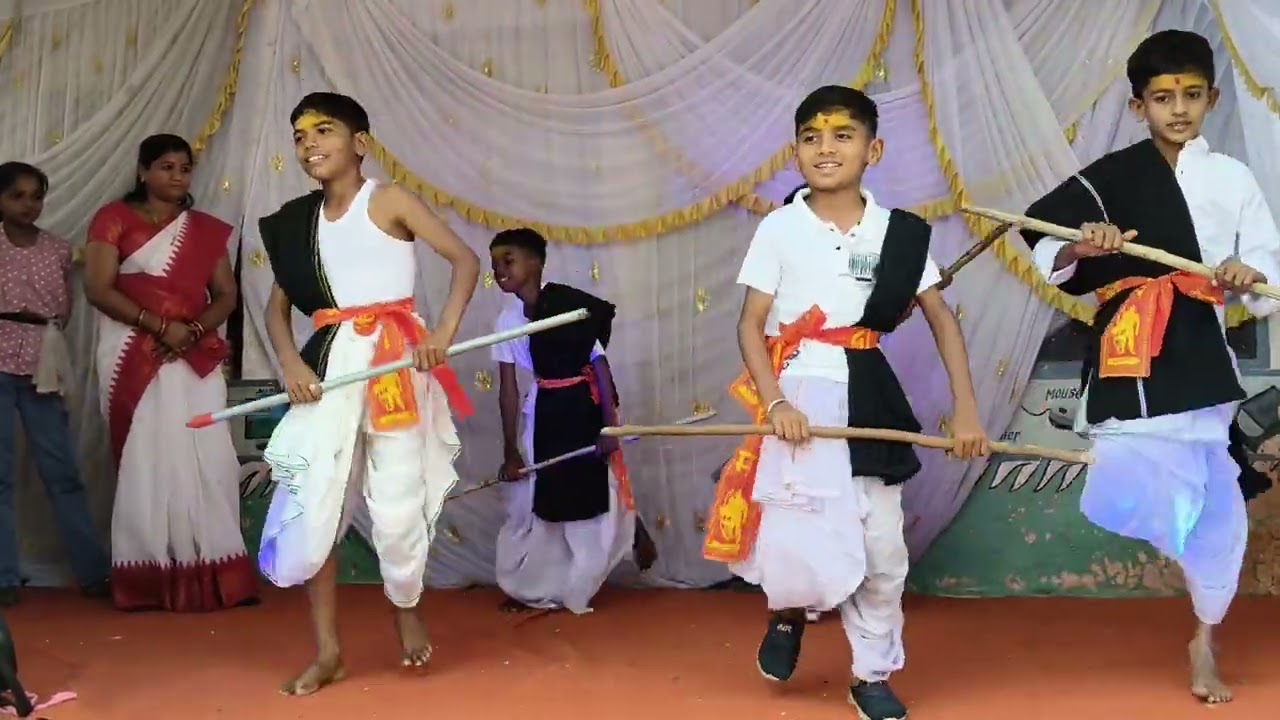 काटीन  घोंगडं घेऊ द्या की रं : जिल्हा परीषद शाळा घोटका