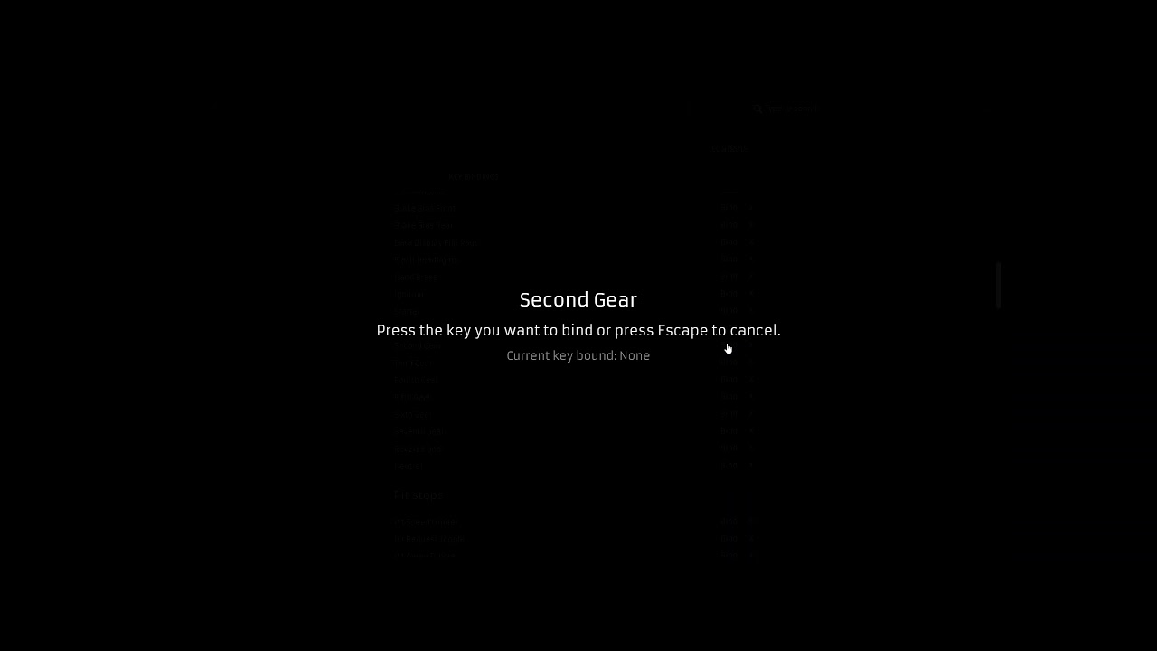 Raceroom - Using H-shift