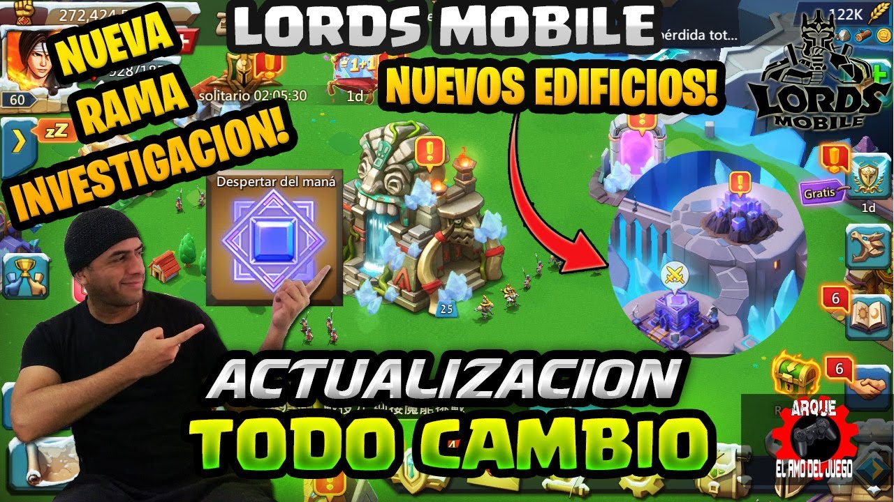 ACTUALIZACION LORDS MOBILE 2024 ARQUE 😲🔓⁉️🎁✅