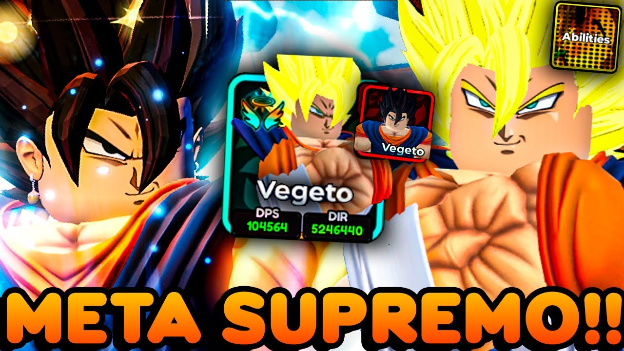 O TOP 1 ABSOLUTO DO JOGO!! FIZ O NOVO VEGETTO NO ANIME CRUSADERS!!