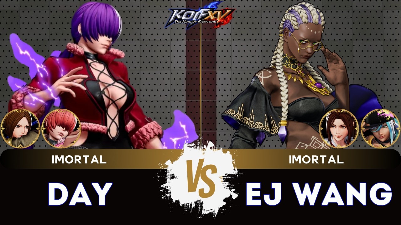KOF XV ▰ DAY (O.Shermie/Whip/Shermie) 🆚 EJ WANG (Mai/Isla/Dolores) 🎞️Replay Match - 2/26