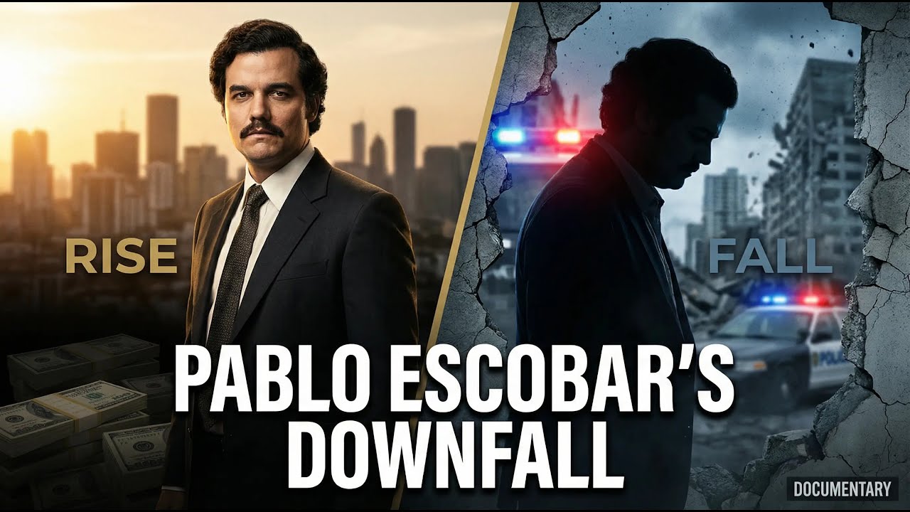 The rise and fall  of Pablo Escobar