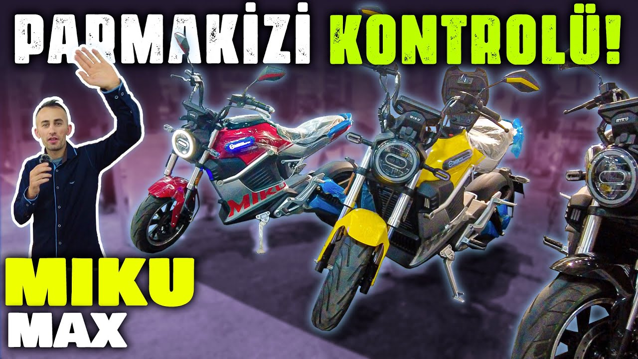 MİKU MAX ELEKTRİKLİ SCOOTER İNCELEME! (2023 Motobike İstanbul Fuarı)