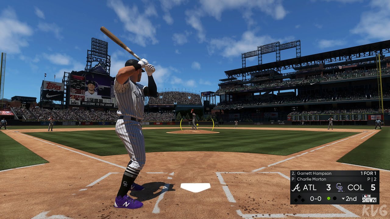 MLB The Show 21 - Atlanta Braves vs Colorado Rockies ​- Gameplay (PS5 UHD) [4K60FPS]