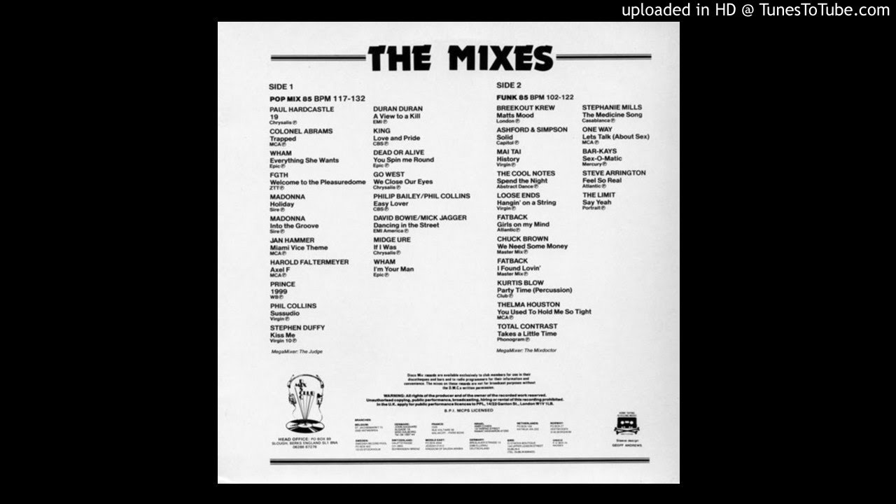 Funk 85 (Great DMC mix by Les Adams)