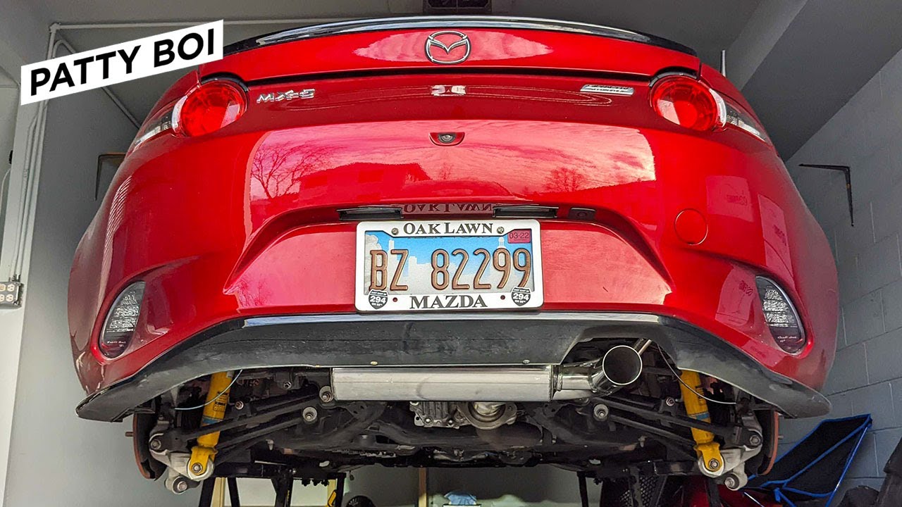 Установка выхлопной системы Goodwin RoadsterSport Race | ND2 Miata