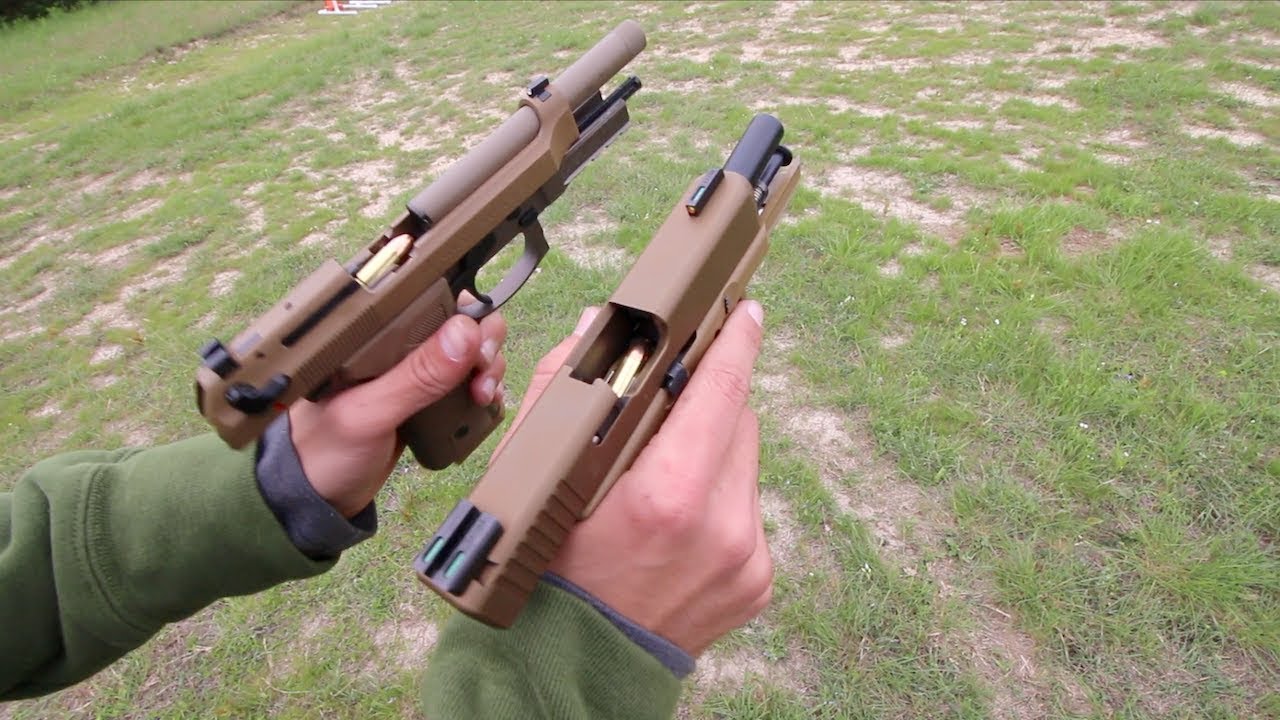 Glock 19X против Beretta M9A3