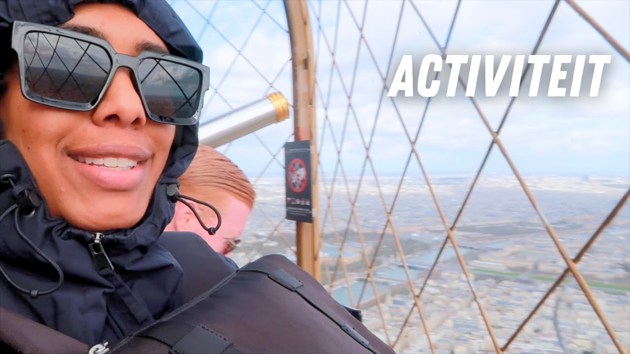 OPGELICHT & met de trap naar de TOP van de EIFFELTOREN is een heftige uitdaging! - Activiteit 3