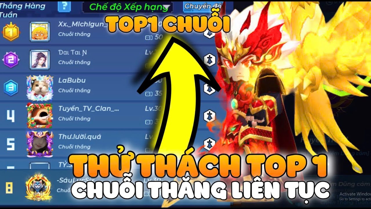 (Blockman Go) Bedwars: Thử Thách Leo Rank Lấy Top1 Chuỗi Thắng Liên Tục Và Cái Kết