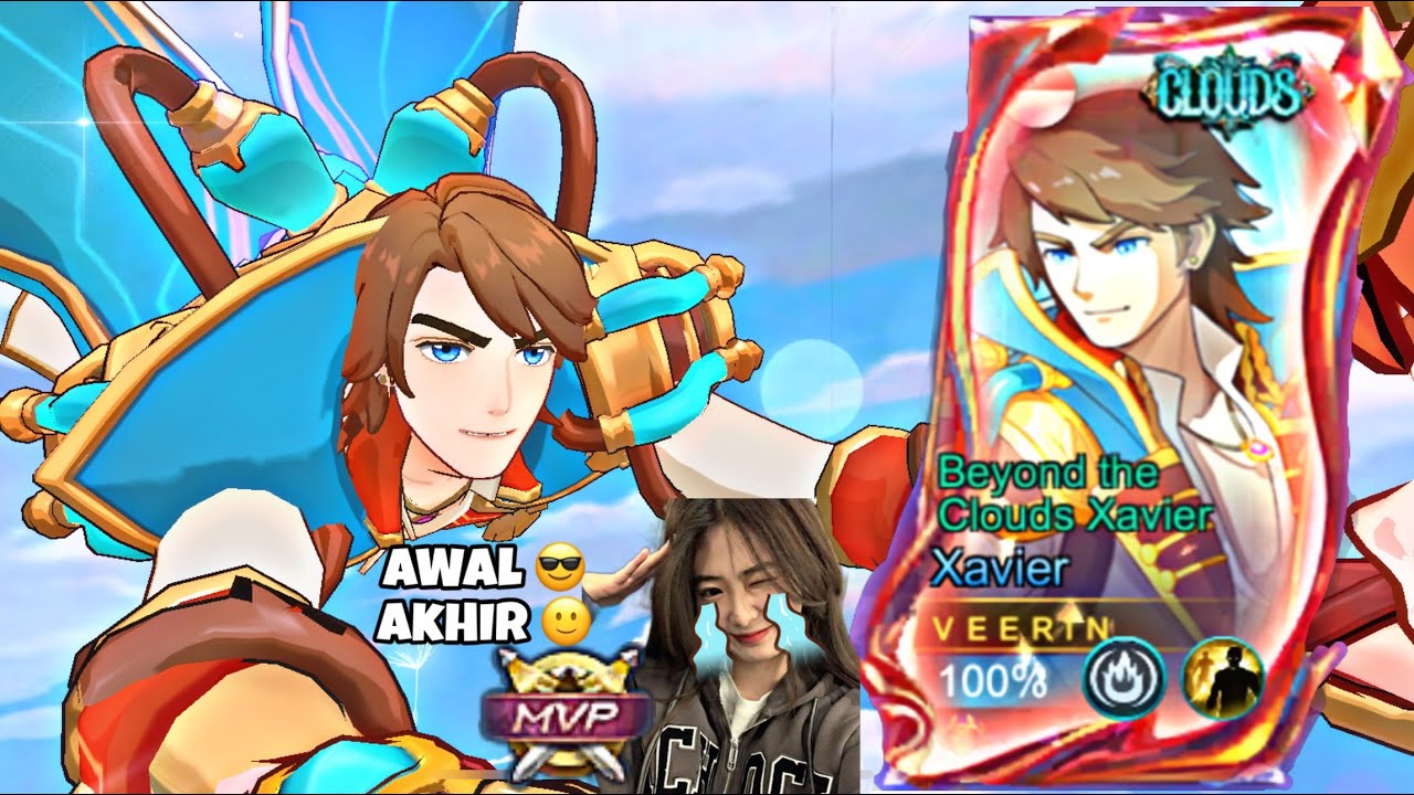 NUNGGUIN CC XAVIER SAMPE LUMUTAN !! SEMENTARA PAKE SKIN INI DULU 😎✨