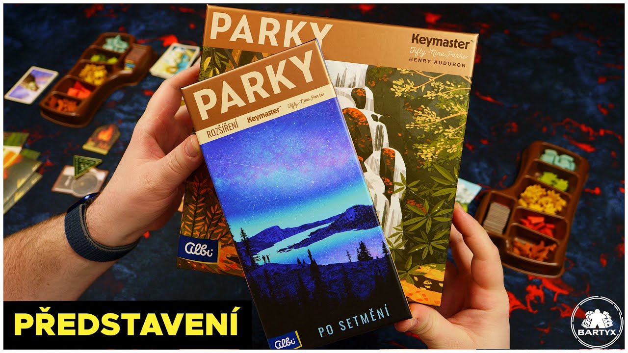 Parky - Jednoduchý workerplacement, ve kterém navštívíte nejkrásnější národní parky USA - Předsavení
