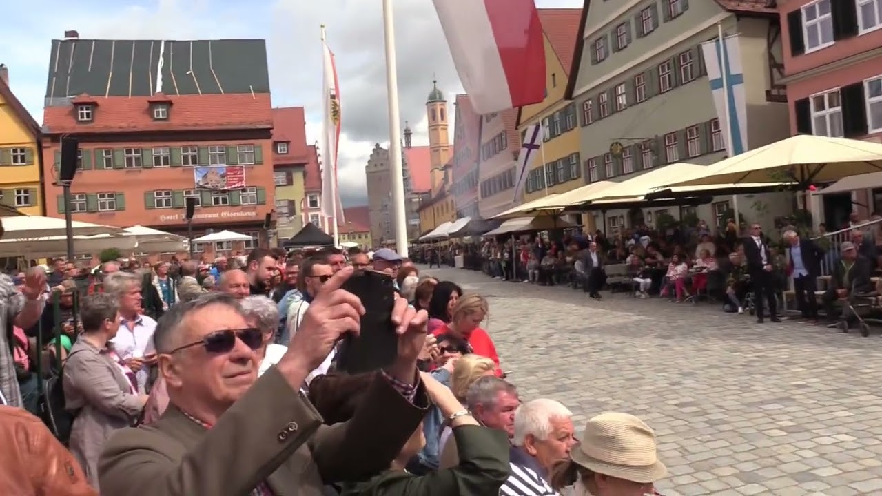 Trachtenumzug der Siebenbürger Sachsen in Dinkelsbühl - Heimattag 2024