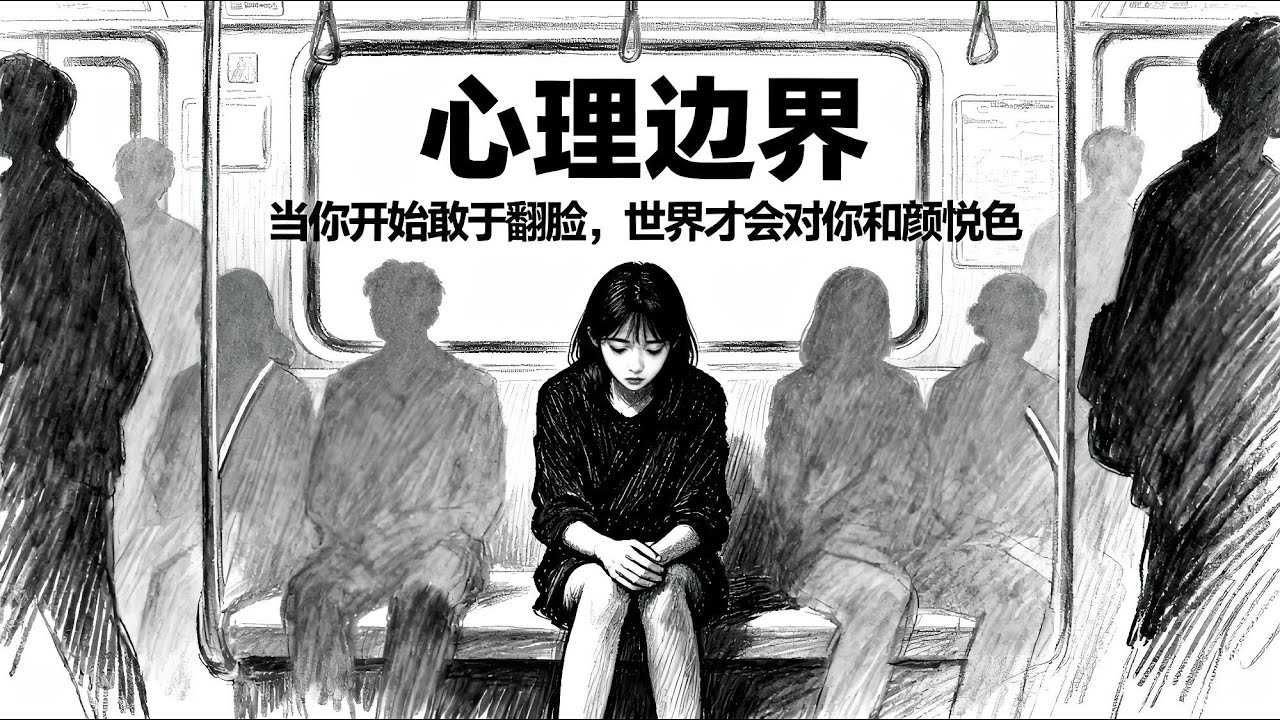 心理学上有个词叫：心理边界｜毁掉你的不是恶人，而是你的“太懂事”！当你开始敢于翻脸，世界才会对你和颜悦色