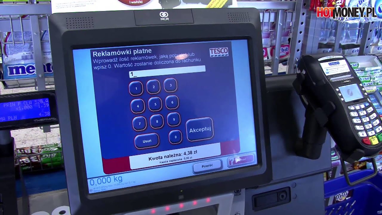 samoobsługa TESCO