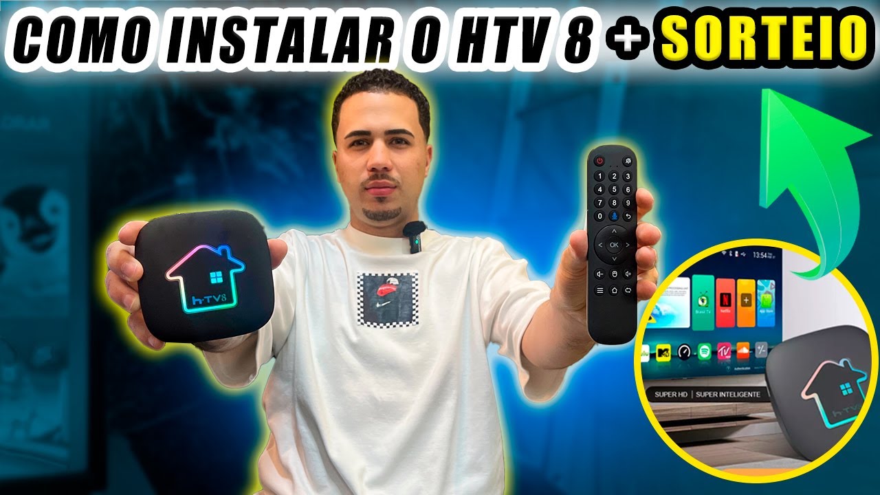 HTV 8 TUTORIAL COMPLETO ✅ Como Instalar e Configurar o HTV 8 + SORTEIO ESPECIAL 💥
