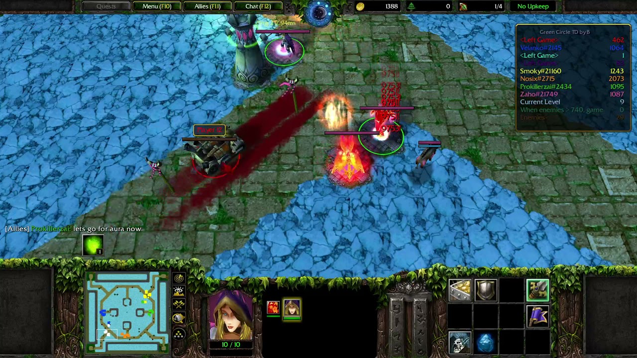 Warcraft 3 Green Circle TD Revisited #4 - Against all odds