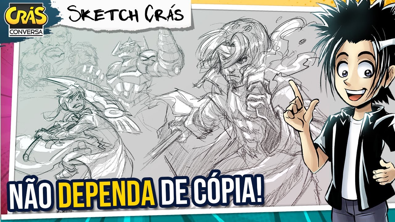 4 treinos para NÃO DEPENDER de CÓPIA para DESENHAR