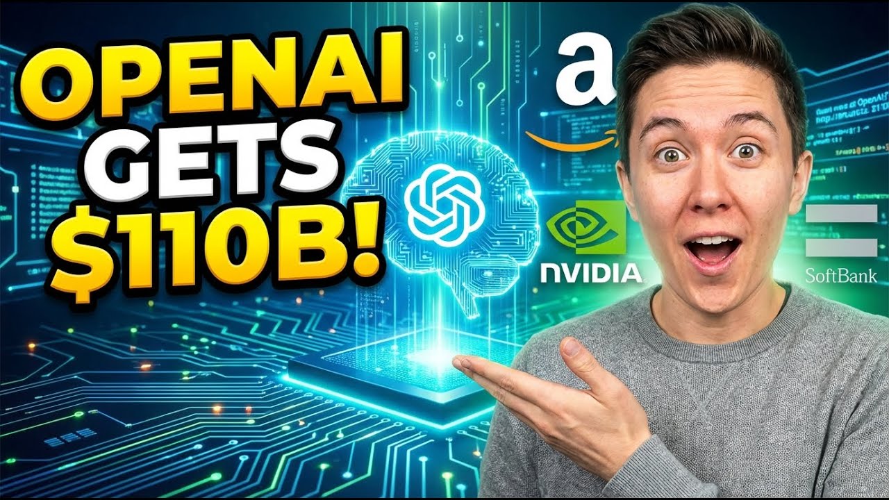 OpenAI Lands $110B Investment from Amazon, NVIDIA & SoftBank — Valuation Hits $730B