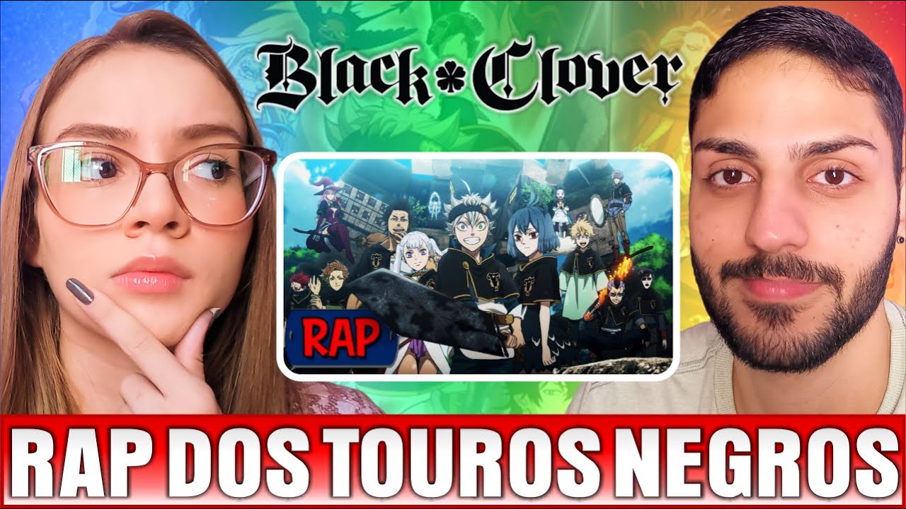 (ESCOLHA DOS MEMBROS 😎) Profª Reage｜Touros Negros (Black Clover)－ESQUADRÃO MAIS FORTE｜KG Raps｜REACT