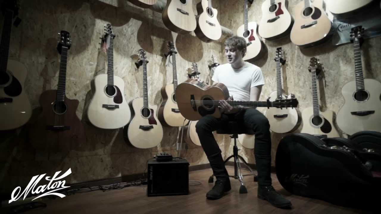 Joe Robinson talks about his Maton Custom Shop