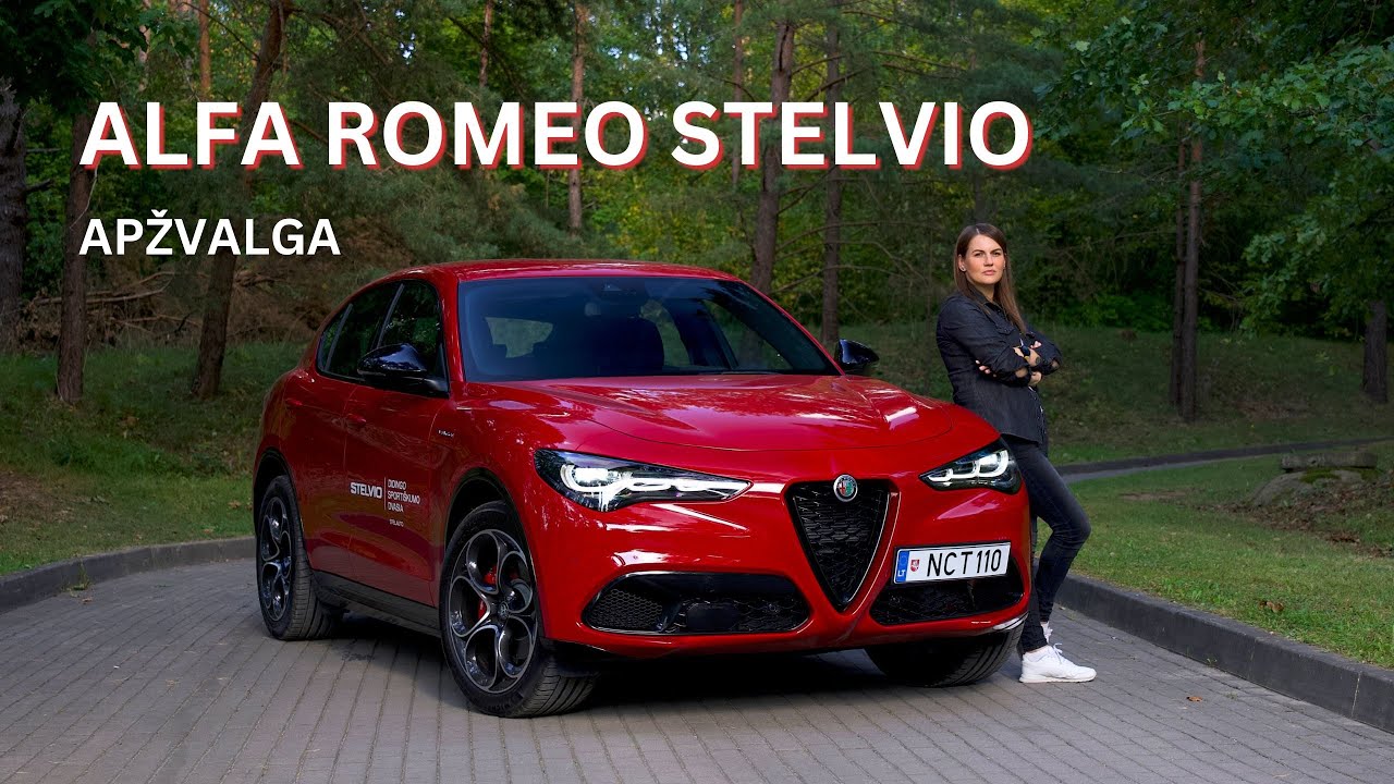 Alfa Romeo Stelvio 2024 - itališkas SUV