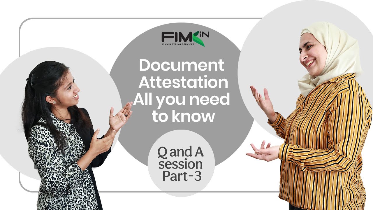 Document Attestation. All you need to know - Q and A session Part-3 #fimkin #abudhabi #dubai #uae