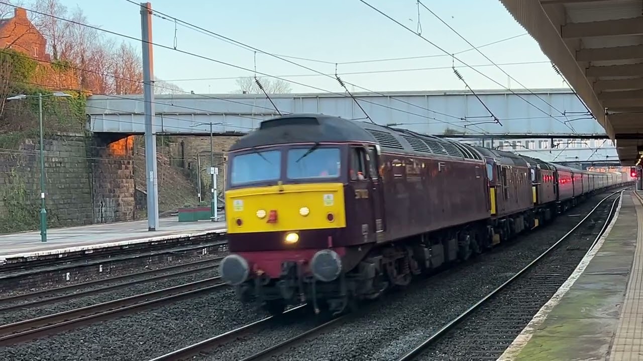 57012/33207 with 33025 DIT 5m43 Southall - Carnforth Steamtown ECS, 4th February 2026
