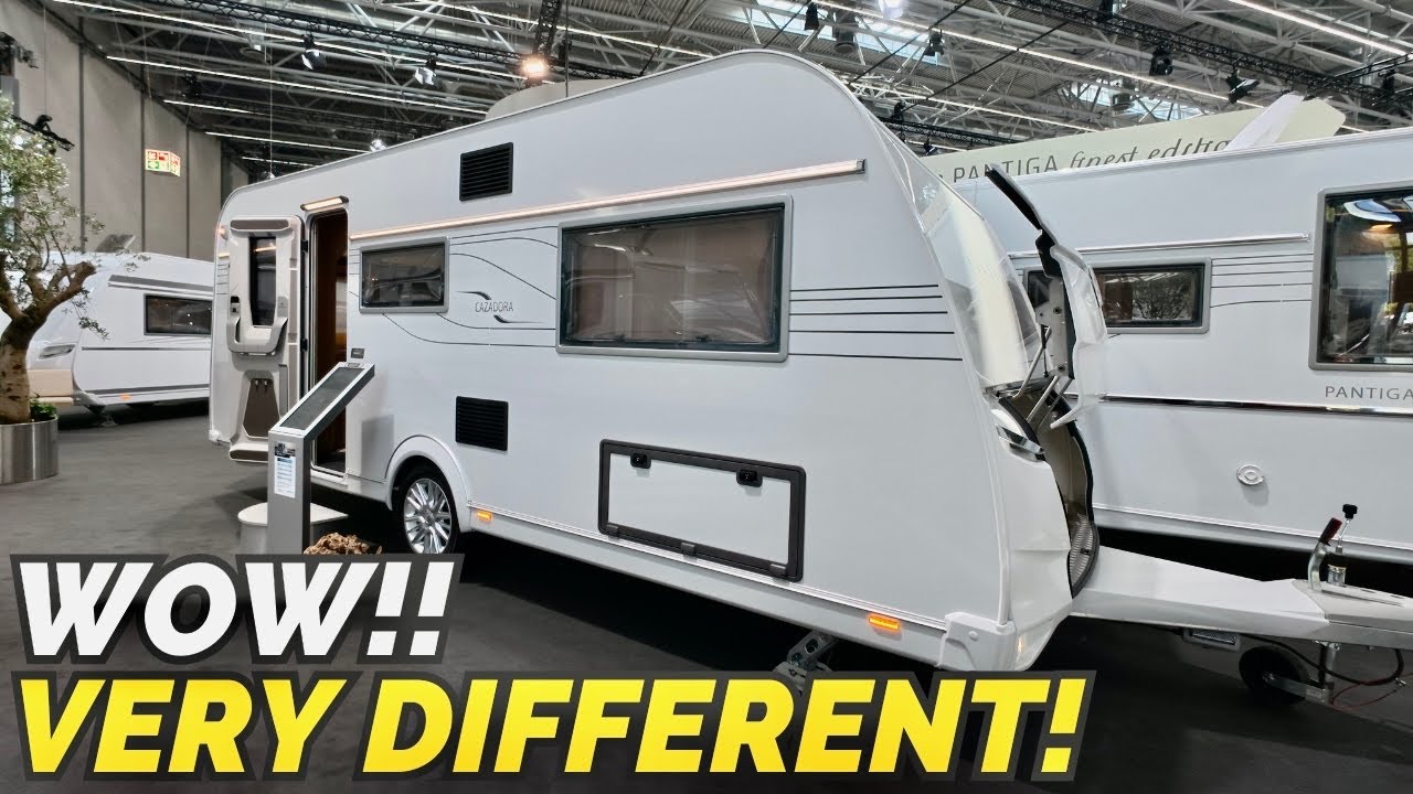 My FIRST IMPRESSION of European Caravans! VERY DIFFERENT 👀 2026 Tabbert Cazadora 550