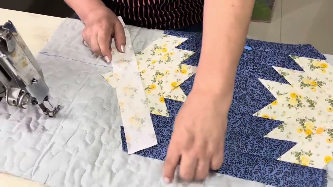 TAPETE SUPER FÁCIL E SIMPLES COM FAIXAS