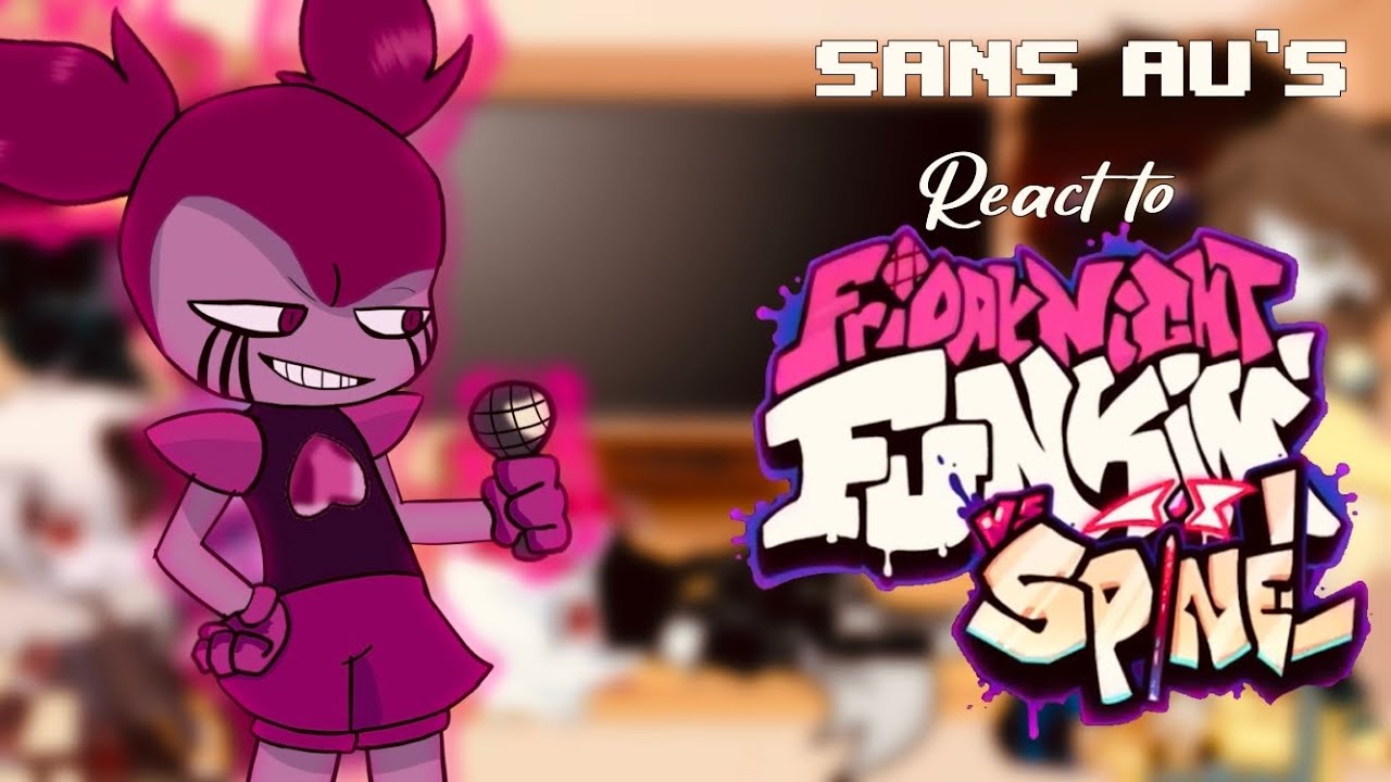 Sans AU’s React To FRIDAY NIGHT FUNKIN Spinel Mod || Gacha Club || !Lazy!