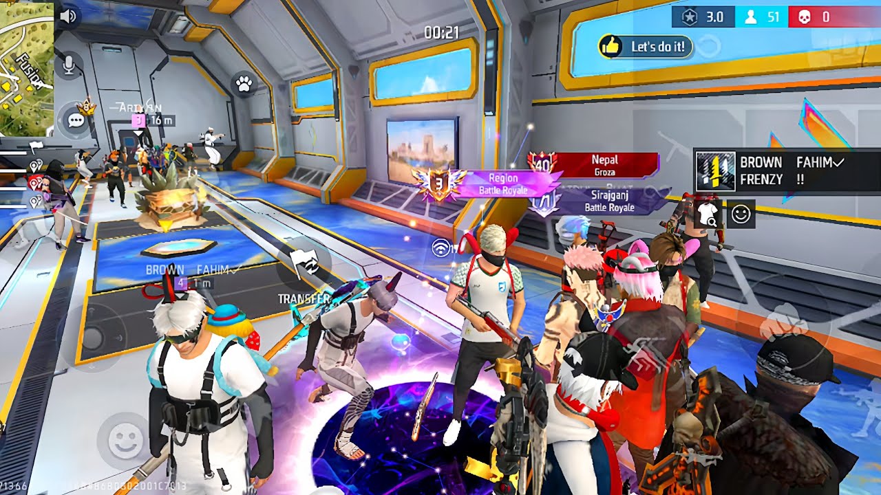 Br.Rank.Grandmaster Lobby 😱😱 | 99% Headshot Rate 🎯💪Redmi Turbo 4 Pro।  Free Fire Gameply
