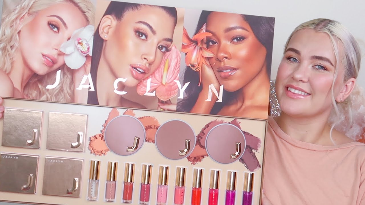 NEW! JACLYN COSMETICS SUMMER COLLECTION! *lip swatches + review* | Paige Koren