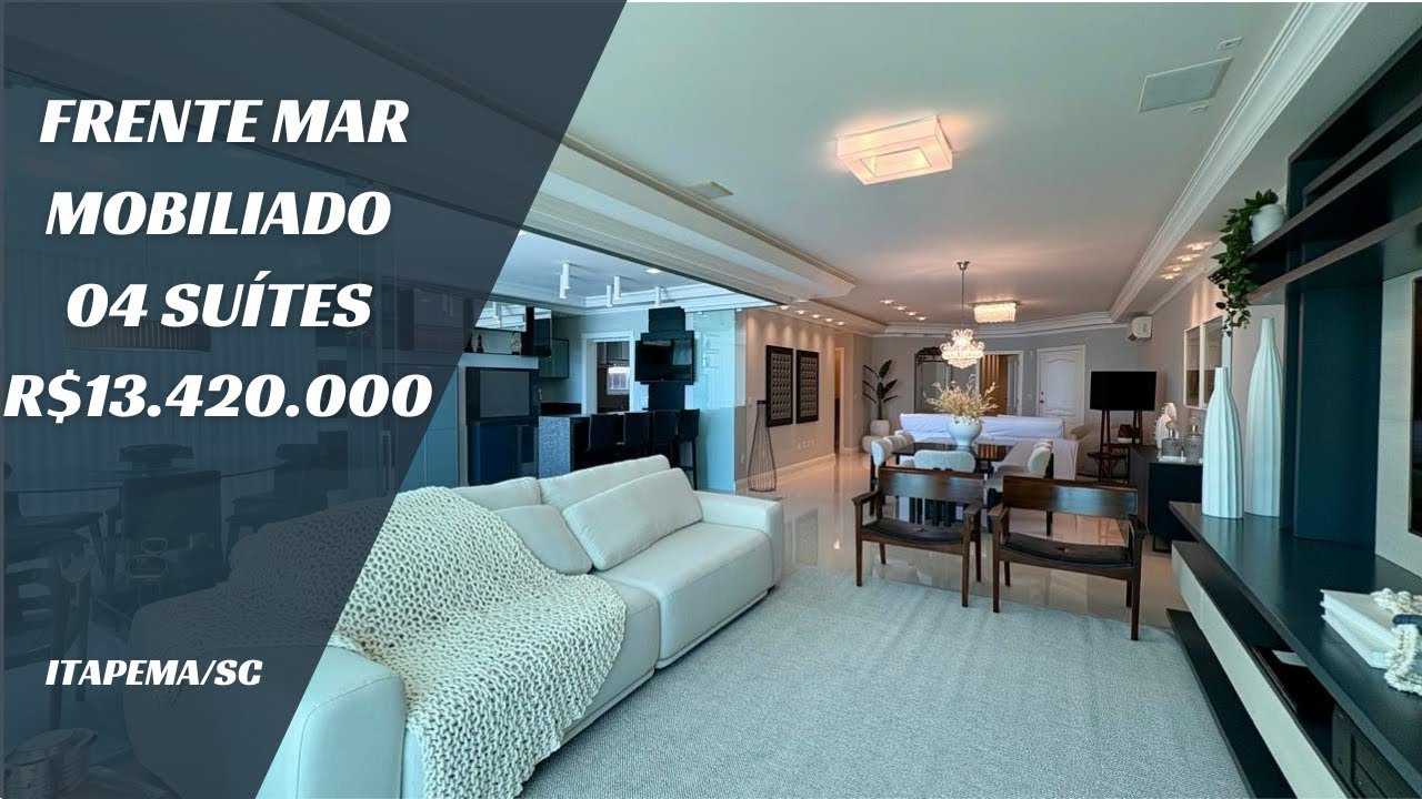 Apartamento frente mar em Itapema/SC
