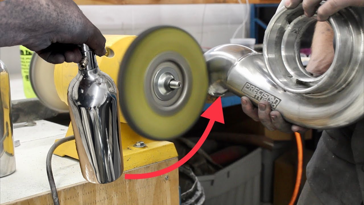 How To Polish Your Turbo & Nitrous Bottle [For PFI & P-Spec]